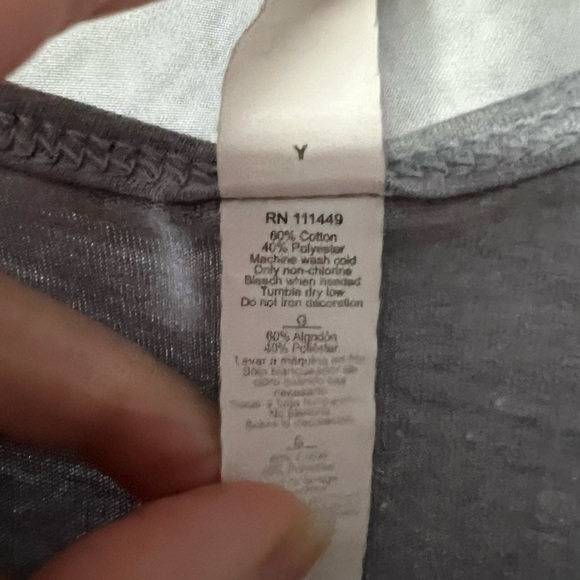 Fitness Tee Co 🌟2/$20 Gray Be You Do You For You Racerback Tank Top - LG - Picture 8 of 9